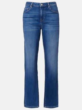 Ag Adriano Goldschmied Women's girlfriend jeans mid-rise straight mid dark denim